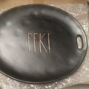 EEk platter and Boo topper mug